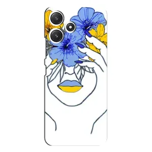 Чохол на Xiaomi POCO M6 (Український дизайн) (Українка на всю голову)