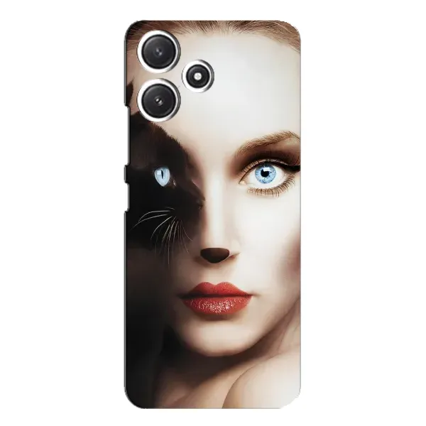 Чехол с рисунком «Женщина кошка» для Xiaomi POCO M6 Чехол с рисунком «Женщина кошка» для Xiaomi POCO M6