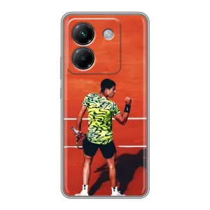 Чехлы с принтом Спортивная тематика для Xiaomi Poco M7 Pro 5G (Алькарас Теннисист)