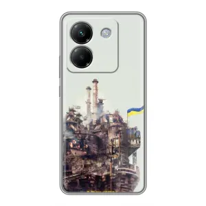 Чехлы на военную тематику для Xiaomi Poco M7 Pro 5G (Азовсталь)
