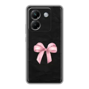 Чехол банты для Xiaomi Poco M7 Pro 5G (Бантик)