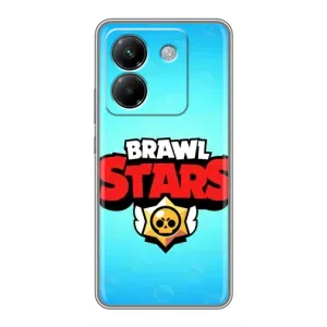 Силиконовый Чехол на Xiaomi Poco M7 Pro 5G с картинкой Brawl Stars (Бравл Старс)