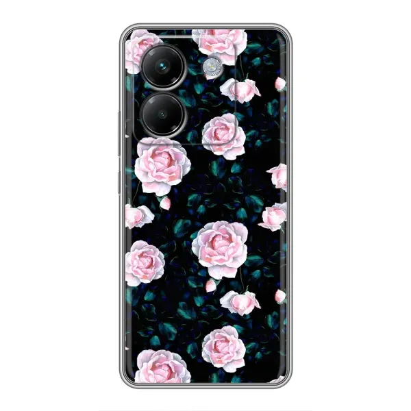 Чехол с рисунком «Чайные розы» для Xiaomi Poco M7 Pro 5G Чехол с рисунком «Чайные розы» для Xiaomi Poco M7 Pro 5G