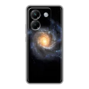 Чохли КОСМОС на Xiaomi Poco M7 Pro 5G (Чорна дира)
