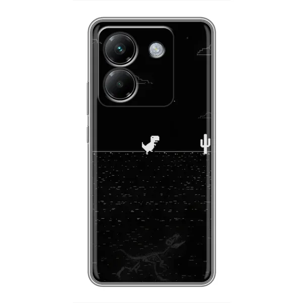 Чехол с рисунком «Динозаврик» для Xiaomi Poco M7 Pro 5G Чехол с рисунком «Динозаврик» для Xiaomi Poco M7 Pro 5G