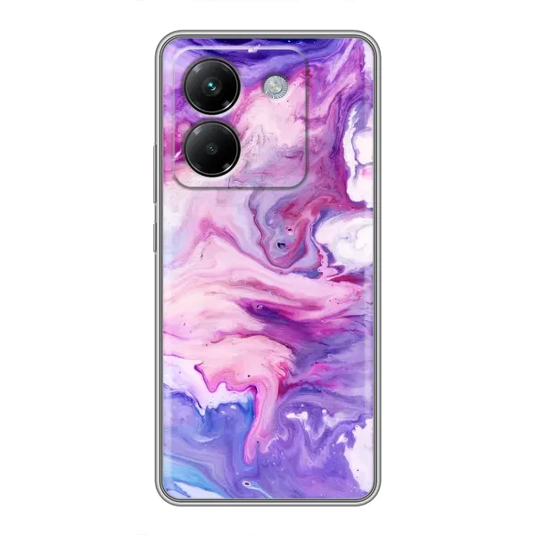 Чехол с рисунком «Фиолетовый мрамор» для Xiaomi Poco M7 Pro 5G Чехол с рисунком «Фиолетовый мрамор» для Xiaomi Poco M7 Pro 5G