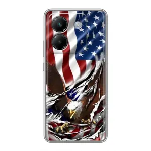 Чохол Прапор USA для Xiaomi Poco M7 Pro 5G (Прапор USA)