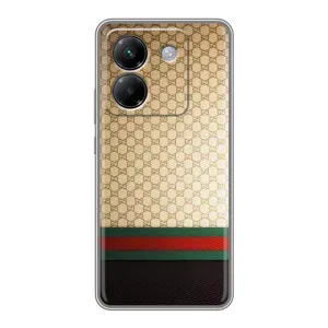 Чохли бренд ГУЧЧІ для Xiaomi Poco M7 Pro 5G (Фон Гуччі)