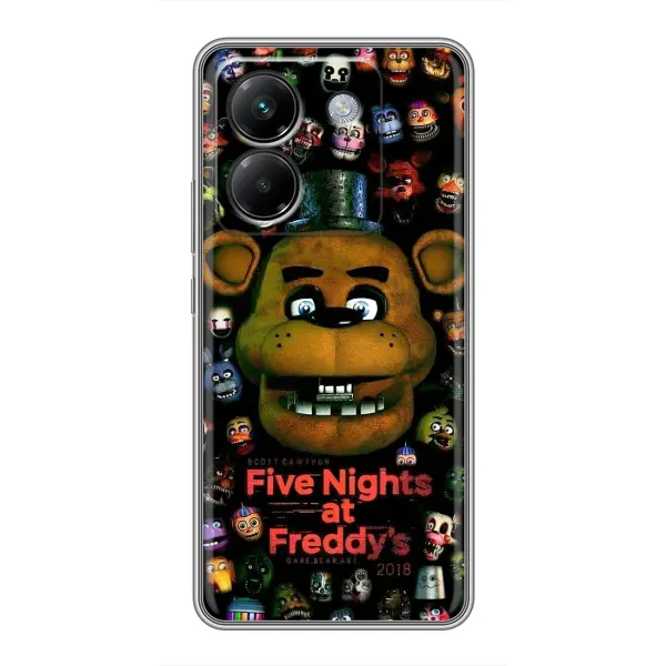 Чехол с рисунком «Freddy» для Xiaomi Poco M7 Pro 5G