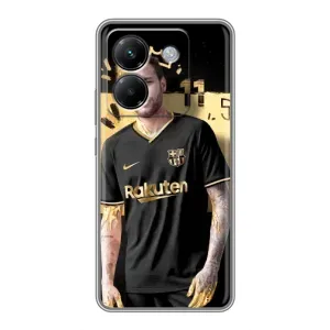 Силиконовый Чехол Xiaomi Poco M7 Pro 5G (Gold Neymar)