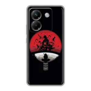 Чехлы с картинкой Итачи Учиха на Xiaomi Poco M7 Pro 5G (Итачи на черном)