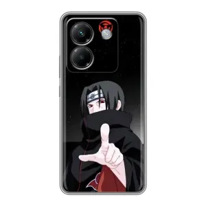 Чехлы с картинкой Итачи Учиха на Xiaomi Poco M7 Pro 5G (Итачи Знак)