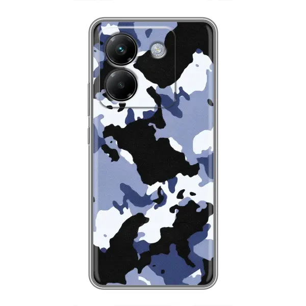 Чехол с рисунком «Камуфляжный Серый» для Xiaomi Poco M7 Pro 5G Чехол с рисунком «Камуфляжный Серый» для Xiaomi Poco M7 Pro 5G