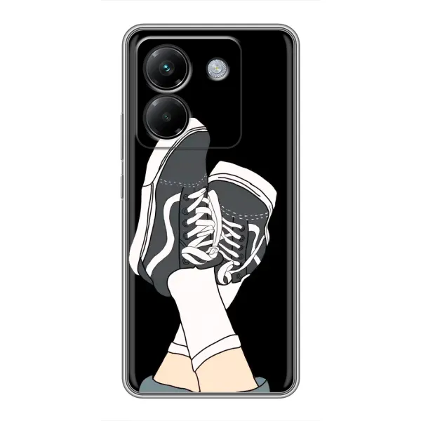 Чехол с рисунком «Кеды» для Xiaomi Poco M7 Pro 5G Чехол с рисунком «Кеды» для Xiaomi Poco M7 Pro 5G