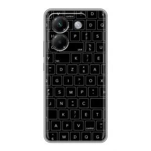 Чохол для програміста на Поко М7 Про 5Джі (Клавіатура)