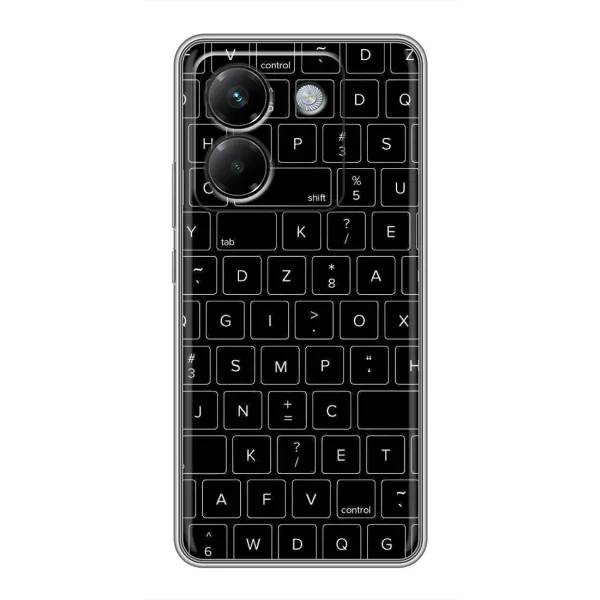 Чехол с рисунком «Клавиатура» для Xiaomi Poco M7 Pro 5G Чехол с рисунком «Клавиатура» для Xiaomi Poco M7 Pro 5G