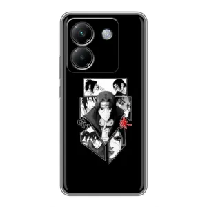 Чехлы с картинкой Итачи Учиха на Xiaomi Poco M7 Pro 5G (Коллаж Итачи)