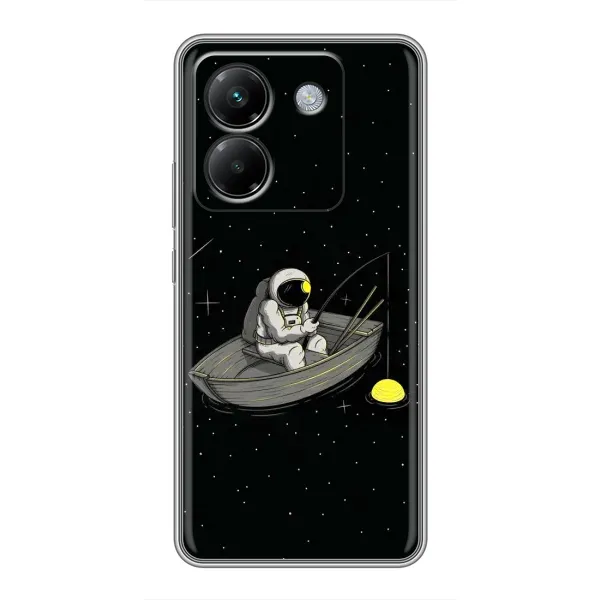 Чехол с рисунком «Космонавт на рыбалке» для Xiaomi Poco M7 Pro 5G Чехол с рисунком «Космонавт на рыбалке» для Xiaomi Poco M7 Pro 5G