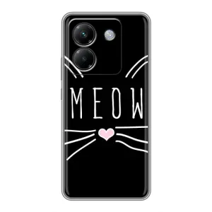 Бампер с изображением Котиков для Поко М7 Про 5Джи (КОТИК MEOW)