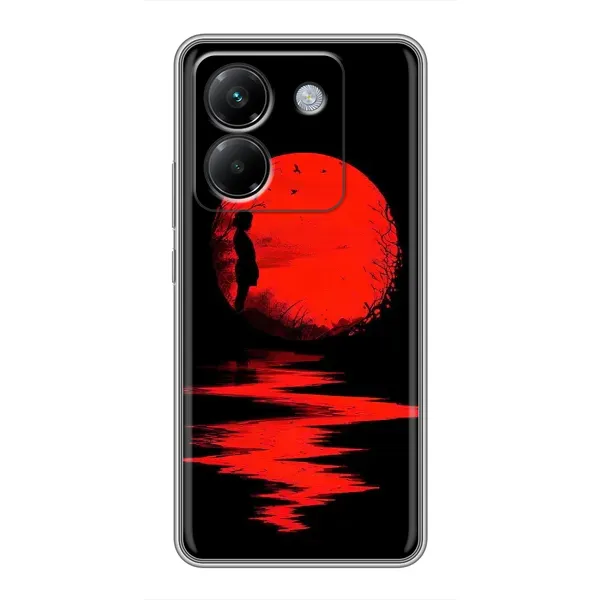 Чехол с рисунком «Красный Закат» для Xiaomi Poco M7 Pro 5G Чехол с рисунком «Красный Закат» для Xiaomi Poco M7 Pro 5G