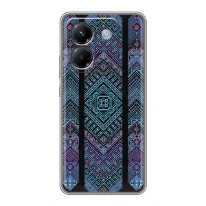 Силиконовый Чехол на Xiaomi Poco M7 Pro 5G (Крутой орнамент)