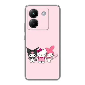 Чехол с персонажем Куроми на Xiaomi Poco M7 Pro 5G (Куроми Мелоди Китти)