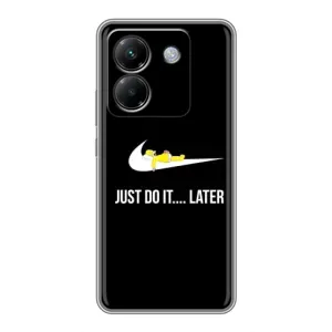 Силіконовый Чохол на Xiaomi Poco M7 Pro 5G з картинкою НАЙК (Later)
