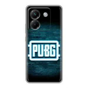 Чохол (TPU) з картинкою "Лого Пабг" на Поко М7 Про 5Джі (Лого PUBG)