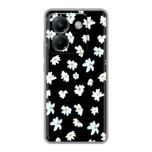 Чохол з ромашками на Xiaomi Poco M7 Pro 5G (Маленькі ромашки)
