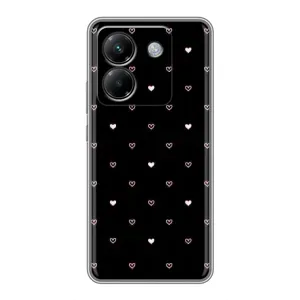 Чехлы с тематикой "Маленькие Сердечки" на Xiaomi Poco M7 Pro 5G (Маленькие сердечки)
