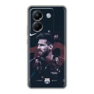 Чехлы Лео Месси Аргентина для Xiaomi Poco M7 Pro 5G (Месси 10)