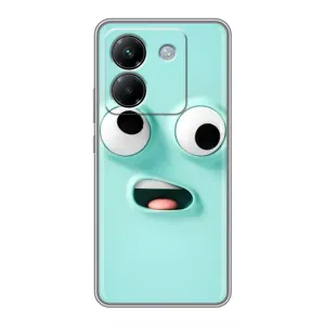 Чехол с рисунком «Забавное мятное лицо» для Xiaomi Poco M7 Pro 5G
