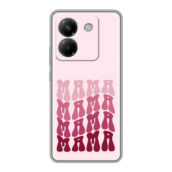 Чехол с рисунком «Надпись мама» для Xiaomi Poco M7 Pro 5G Чехол с рисунком «Надпись мама» для Xiaomi Poco M7 Pro 5G