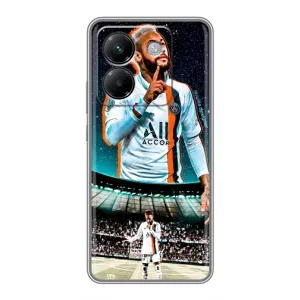 Силиконовый Чехол Xiaomi Poco M7 Pro 5G (Неймар ПСЖ)