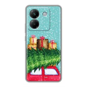 Чехол Новогодняя Елка на Xiaomi Poco M7 Pro 5G (Новогодние подарки)