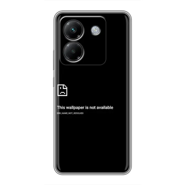Чехол с рисунком «Ошибка» для Xiaomi Poco M7 Pro 5G Чехол с рисунком «Ошибка» для Xiaomi Poco M7 Pro 5G