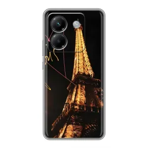 Чехол с Эйфелевой башней на Xiaomi Poco M7 Pro 5G (Paris)