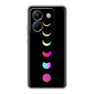 Чехол (ТПУ) с планетами на Xiaomi Poco M7 Pro 5G (Полнолуние)