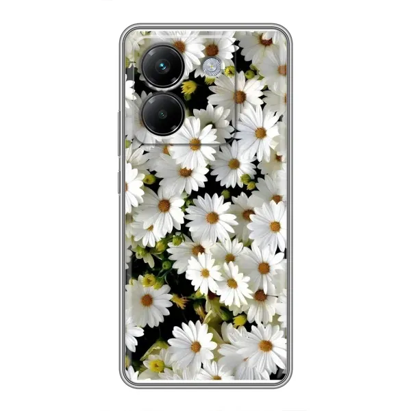 Чехол с рисунком «Рамка в ромашках» для Xiaomi Poco M7 Pro 5G Чехол с рисунком «Рамка в ромашках» для Xiaomi Poco M7 Pro 5G