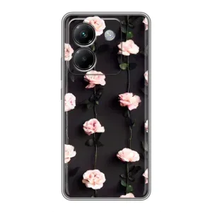 Чохли з принтом Троянд для Xiaomi Poco M7 Pro 5G (Троянди)