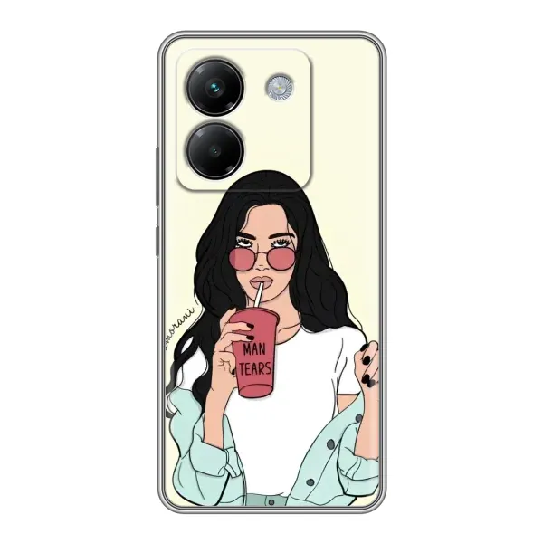 Чехол с рисунком «С напитком» для Xiaomi Poco M7 Pro 5G Чехол с рисунком «С напитком» для Xiaomi Poco M7 Pro 5G