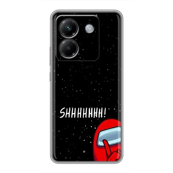 Чехол с рисунком «SHHHHH» для Xiaomi Poco M7 Pro 5G