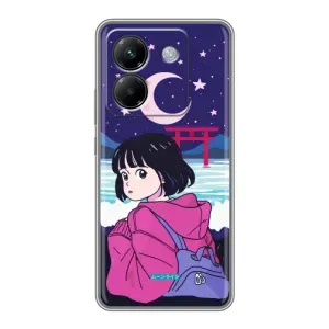 Чехол с персонажами АНИМЕ на Xiaomi Poco M7 Pro 5G (Синобу Миякэ)