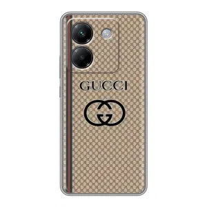 Чохли бренд ГУЧЧІ для Xiaomi Poco M7 Pro 5G (Стиль Гуччі)