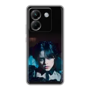 Чехлы с принтом Уэнсдей на Xiaomi Poco M7 Pro 5G (Танец Уэнсдей)