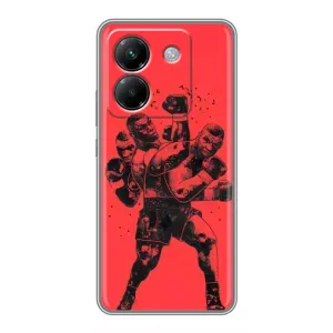 Чехлы с принтом Спортивная тематика для Xiaomi Poco M7 Pro 5G (Тайсон Бокс)