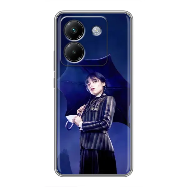 Чехол с рисунком «Уэнсдей с зонтом» для Xiaomi Poco M7 Pro 5G Чехол с рисунком «Уэнсдей с зонтом» для Xiaomi Poco M7 Pro 5G