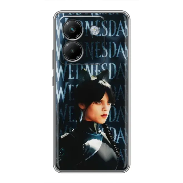 Чехол с рисунком «Уэнздей с ушками» для Xiaomi Poco M7 Pro 5G Чехол с рисунком «Уэнздей с ушками» для Xiaomi Poco M7 Pro 5G