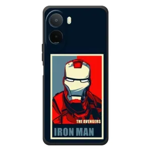 Чехол Супергерой Железный человек на Xiaomi POCO M7 (Art Iron man)