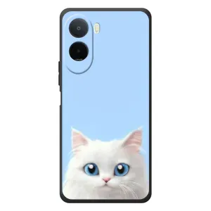 Чохол на тематику: Коти для Xiaomi POCO M7 (Білий кіт)